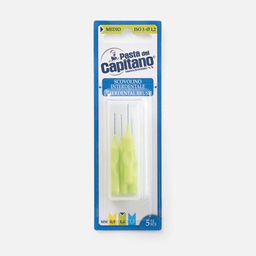 Ершики для зубов Pasta del Capitano Interdental Brush Medium диаметр 12 мм 5 шт 289₽