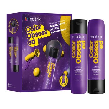 Набор для волос Matrix Color Obsessed шампунь 300мл кондиционер 300мл 1313₽