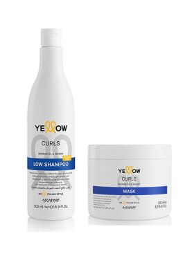 Набор YELLOW для кудрявых и вьющихся волос Curls шампунь 500 мл маска 500 мл 2576₽