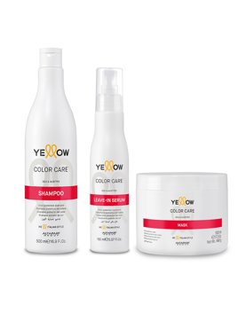 Набор YELLOW для окрашенных волос COLOR CARE шампунь 500мл маска 500мл сыворотка 150мл 3821₽