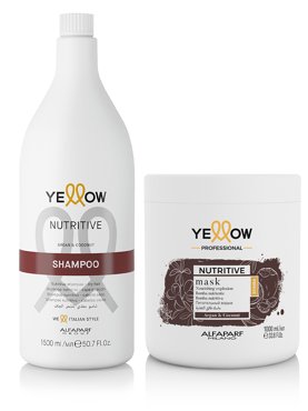 Набор YELLOW для сухих волос NUTRITIVE шампунь 1500 мл маска 1000 мл 4272₽