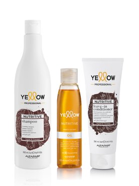 Набор YELLOW для сухих волос NUTRITIVE шампунь 500 мл кондиционер 250 мл масло 125 мл 3835₽