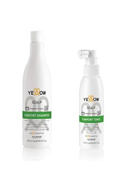 Набор YELLOW для волос успокаивающий COMFORT шампунь 500 мл тоник 125 мл 2953₽