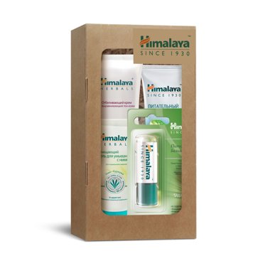 Подарочный набор косметики 9 Himalaya для очищения и питания кожи 500₽