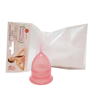 Чаша менструальная LilaCup Практик красная M 1075₽