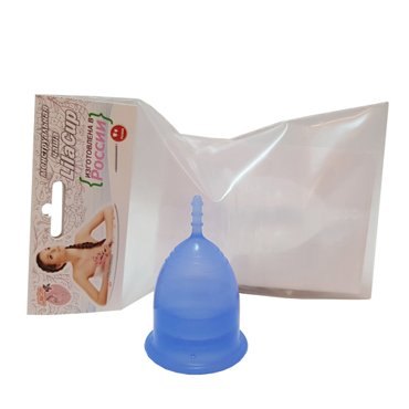 Чаша менструальная LilaCup Практик синяя M 1075₽