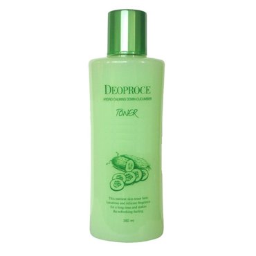 Тонер для лица Deoproce Hydro Calming Down Cucumber Toner 380 мл 977₽
