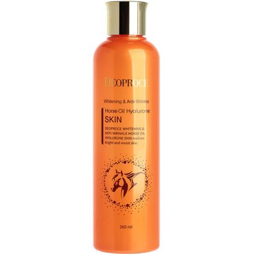 Тонер с гиалуроновой кислотой и лошадиным жиром Deoproce Horse Oil Hyalurone Toner 260мл 971₽