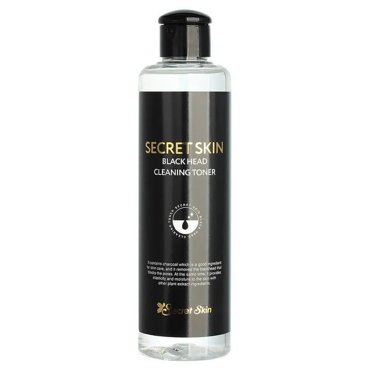Тонер SECRET SKIN для очищения пор с углем Black Head Cleaning Toner 782₽