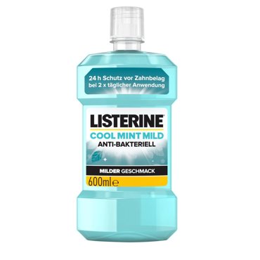 Ополаскиватель для полости рта зубов и десен Listerine Cool Mint Mild 600 мл 20000₽