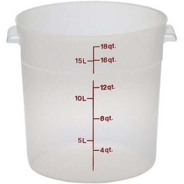 Контейнер пищевой Cambro 172л 378х378х305мм полипропилен прозрачный 3616₽