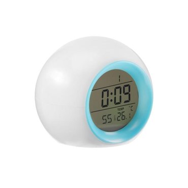Часы Luazon Luazon Home температура подсветка звуки природы голубой 1151₽