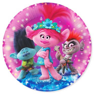 Набор тарелок ND Play Trolls 18 см 329₽