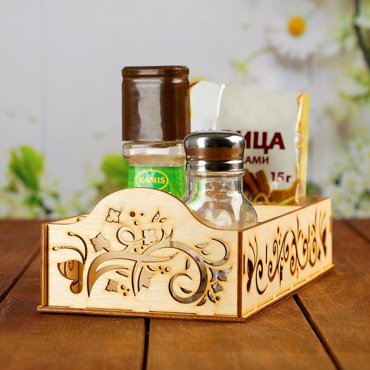 Коробочка под специи Бабочки 25х13х75см 948₽