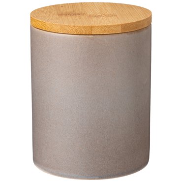 Банка для сыпучих продуктов Lefard Glaze collection 570мл цвет серый меланж 191-234_ 759₽