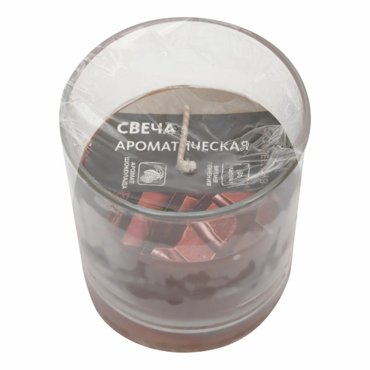 Ароматическая свеча в стакане Homeclub Шоколад 148₽