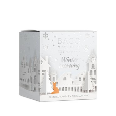 Свеча ароматическая Bago home Морозное утро 132 г 1399₽