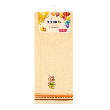 Полотенце махровое WELLNESS ПИГГИ_1-37 40x70 310₽