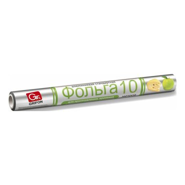 Фольга Grifon алюминиевая стандартная 29 см x 10 м 733₽