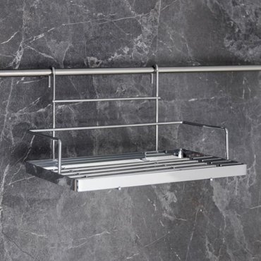 Полка на рейлинг Доляна 245x17x145 см цвет хром 852₽