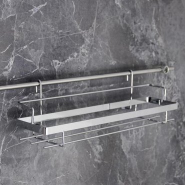 Полка на рейлинг Доляна 38x11x112 см 798₽
