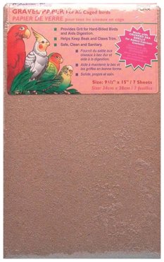 Наполнитель в клетку для птиц Penn Plax Gravel Paper 24х38см 7шт 242₽