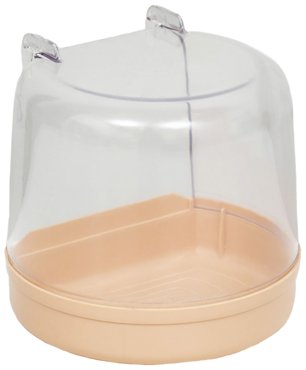 Купалка для птиц бежевая 12x9x11 см 469₽