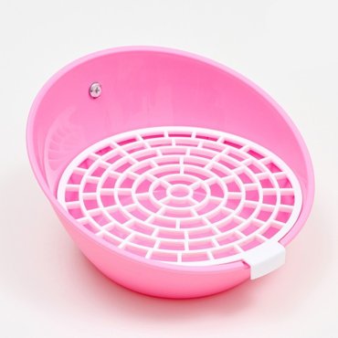 Туалет круглый для грызунов Пижон 25х235х12 см розовый RJ331pink 550₽