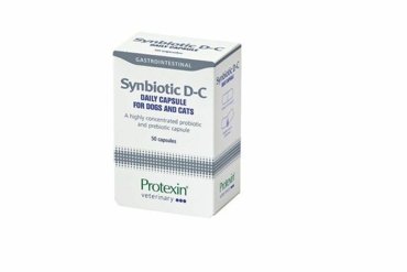 Капсулы для снижения расстройств кишечника у собак и кошек Protexin Синбиотик ДС 50 шт 1507₽