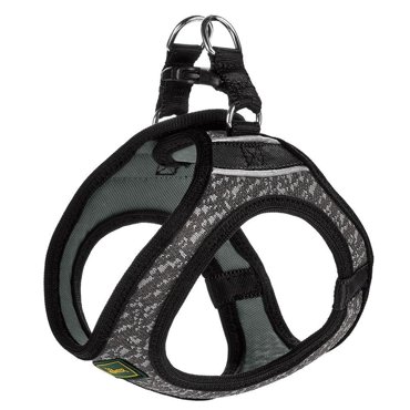 Шлейка для собак HUNTER Hilo Soft Comfort сетчатый текстиль черная грудь 40-46см 2649₽
