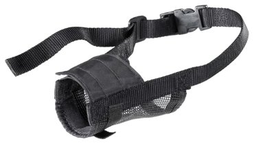 Намордник Ferplast Muzzle Net Medium черный 24 см 859₽