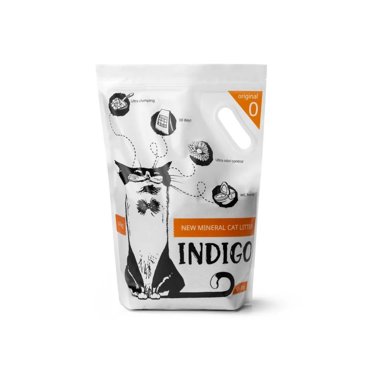 Наполнитель бентонитовый для кошачьего туалета INDIGO Original 0 комкующийся 4кг 848₽