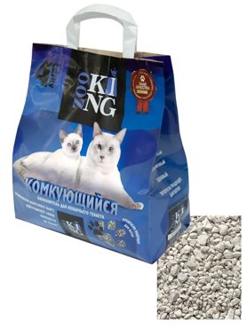 Наполнитель для кошачьего туалета ZooKing комкующийся 4л 230₽