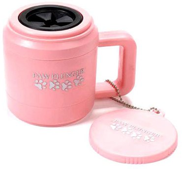 Лапомойка для собак Paw Plunger PAW111 Малая пластик силикон розовый 2330₽