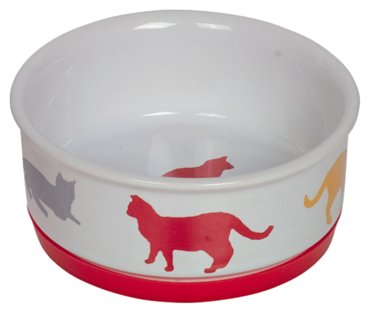 Одинарная миска для кошек Nobby керамика белый 02 л 292₽