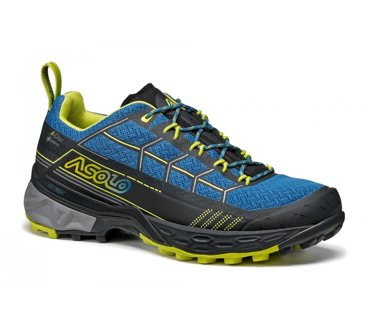 Ботинки Asolo Backbone Gtx Mm Deep Water BlackSafety Yellow Uk8 15190₽