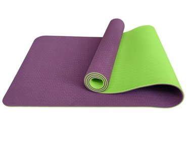 Коврик для йоги Hawk E33588 purplelight green 183 см 06 см 1324₽