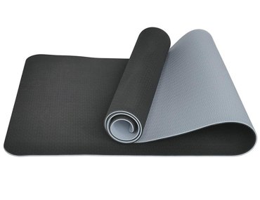 Коврик для йоги Hawk E33590 blackgrey 183 см 06 см 1504₽