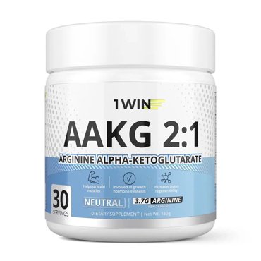 Аминокислоты 1WIN AAKG 21 Аргинин 30 порций Нейтральный 180 г 846₽