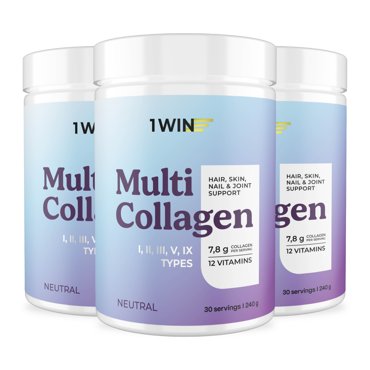 Набор 1WIN MULTI Collagen Vitamine C банка 240 гр 3 шт 2290₽