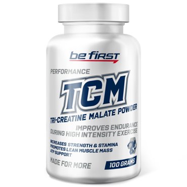 Be First TCM Tri-Creatine Malate powder трикреатина малат 100 г 1902₽