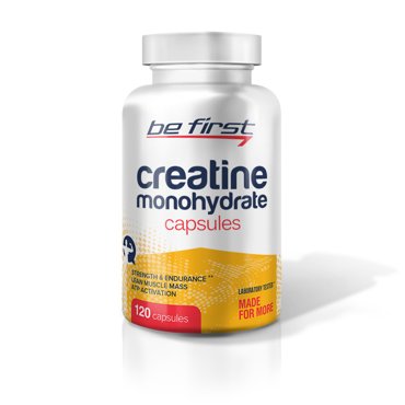 Креатин Be First Creatine Monohydrate Capsules 120 капсул 910₽