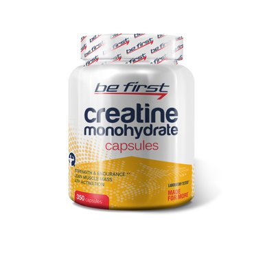 Креатин Be First Creatine Monohydrate Capsules 350 капсул 2250₽
