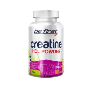 Креатин Be First HCL Powder 120 г без вкуса 1090₽