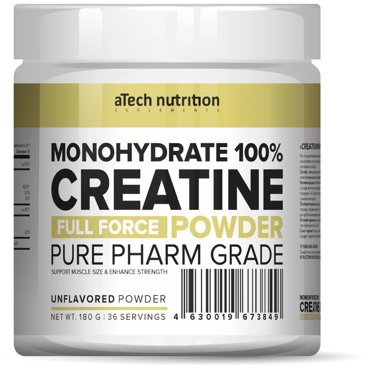 Креатин Моногидрат 100 без вкуса aTech Nutrition 180гр 799₽