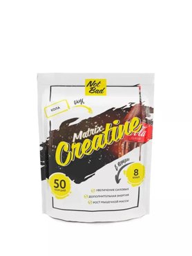 Креатин моногидрат NotBad Creatine Matrix Кола 250 г 799₽