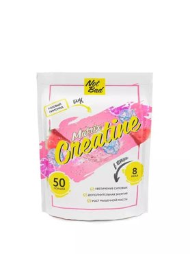 Креатин моногидрат NotBad Creatine Matrix Розовый лимонад 250 г 799₽