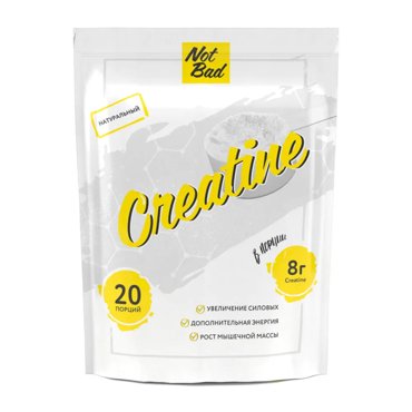 Креатин NotBad Creatine Натуральный 200 г 915₽