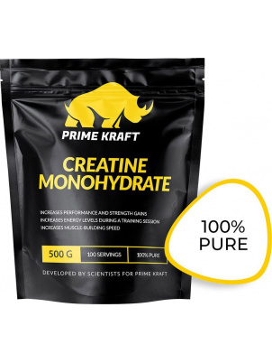 Креатин Prime Kraft Creatine Monohydrate 100 Pure 500 г unflavored 1889₽
