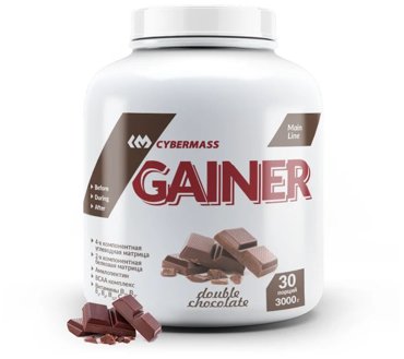 Cybermass Gainer 3000 g шоколад двойной 2750₽